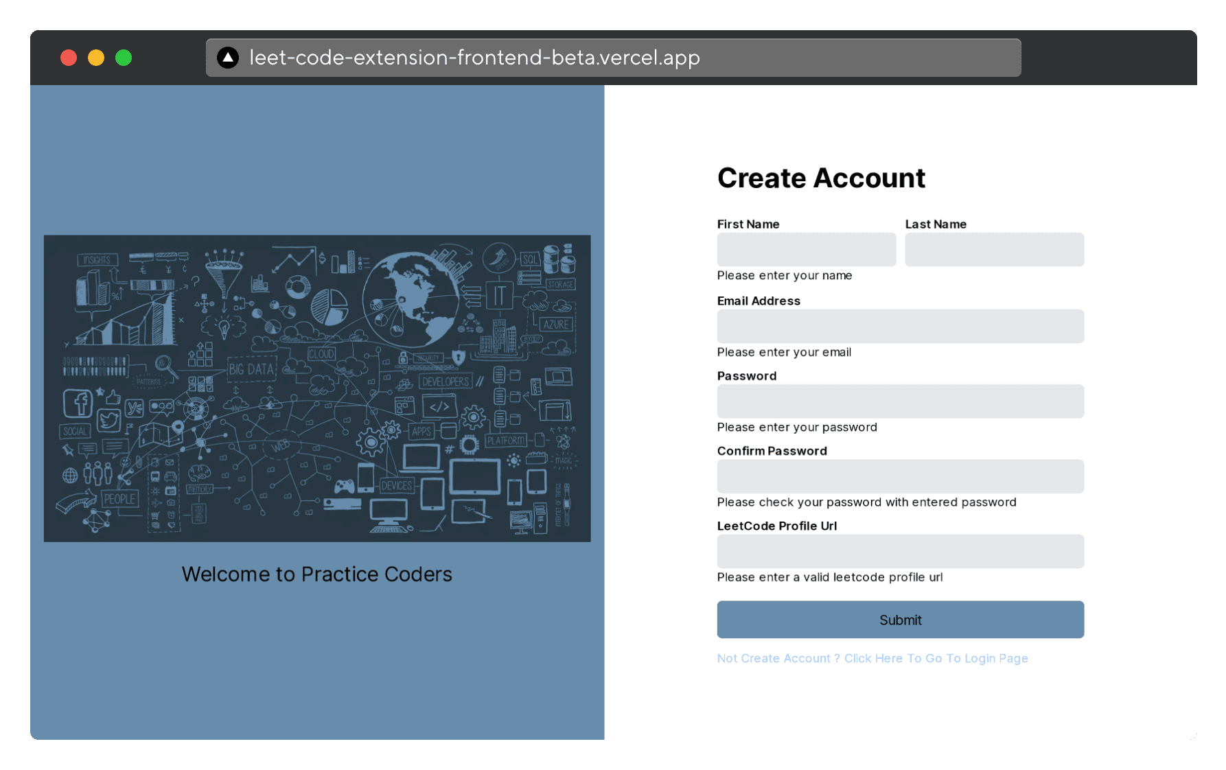 LeetCode Extension Desktop Image 1